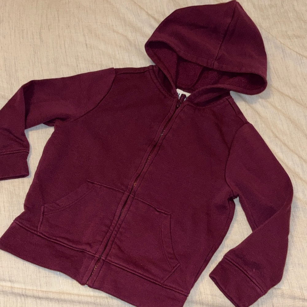 Old Navy Kids Burgundy Hoodie